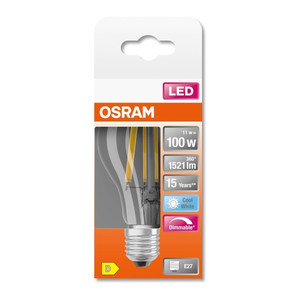 LED Bulb Filament A100 E27 1521lm 4000K