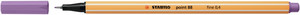 Stabilo Point 88 Fineliners 88/62 Grey Violet 10pcs