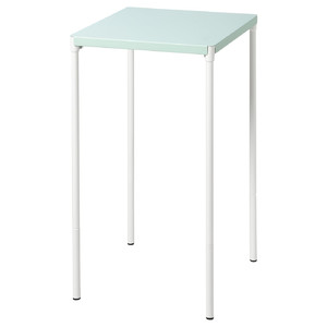 FEJAN Table, outdoor, light green, 50x44 cm