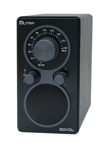 Eltra Radio with Bluetooth Sokol 2 BT, black