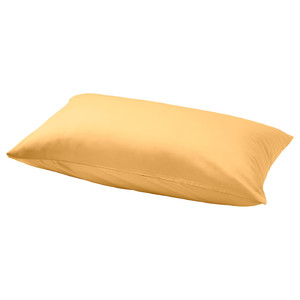 NATTJASMIN Pillowcase, yellow, 50x60 cm