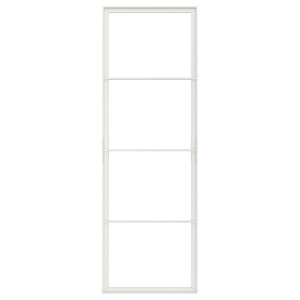 SKYTTA Sliding door frame, white, 77x231 cm