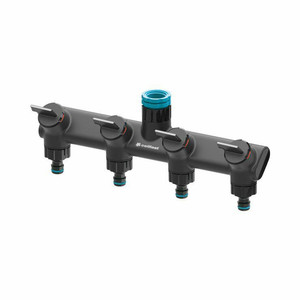 4-Way Ergonomic Tap Manifold 1/2-3/4-1"