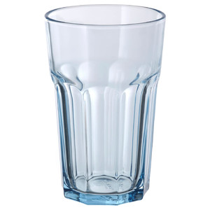 POKAL Glass, light blue, 35 cl