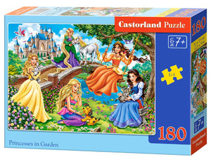Castorland Children's Puzzle Princesses in Garden 180pcs 7+