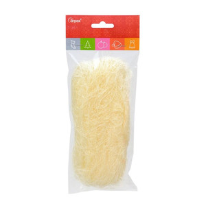 Decorative Sisal Fiber, Cream/Ivory