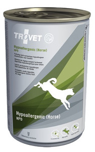Trovet HPD Hypoallergenic Horse Wet Food for Dogs Can 400g