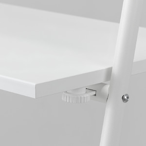 BJÖRKÅSEN Folding table, white, 110x59 cm