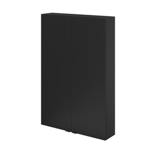 GoodHome Bathroom Wall Cabinet Imandra 60 x 90 x 15 cm, matt black