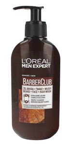 L'Oreal Men Expert Barber Club Beard, Face & Hair Wash 200ml