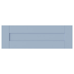 SANNIDAL Drawer front, blue, 60x20 cm