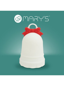 MARY'S LED Bell Night Light with RGB, White