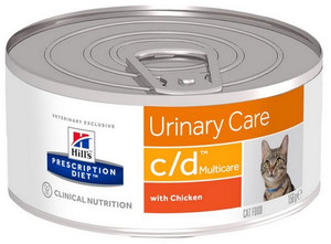 Hill's Prescription Diet c/d Multicare Feline with Chicken Cat Wet Food Can 156g