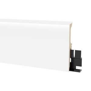 Arbiton PVC Skirting Board Vigo 80, white