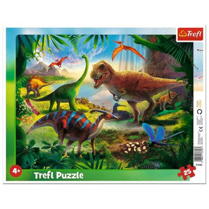 Trefl Children's Puzzle Dinosaurs 25pcs 4+