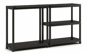 Keter Plastic Shelving Unit with 5 Shelves 75 x 32 x 176 cm