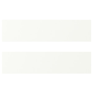 VALLSTENA Drawer front, white, 40x10 cm