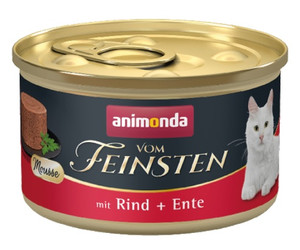 Animonda vom Feinsten Cat Adult Beef & Duck Mousse 85g