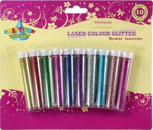 Laser Colour Glitter 10pcs