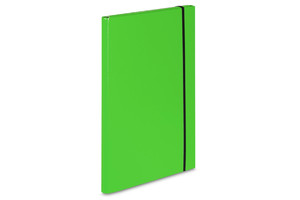 Document Folder with Elastic Band A4, 1pc, green