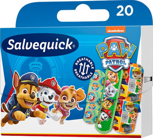 Salvequick Plasters for Children Paw Patrol 20pack