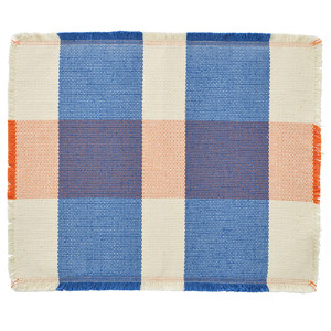 PILLERSTARR Place mat, patterned/multicolour, 45x35 cm