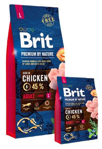 Brit Dog Food Premium By Nature Adult L Large 8kg