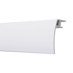 Curtain Track Rail Cover 300 cm, white