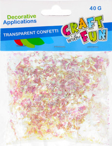 Decorative Transparent Confetti 40g