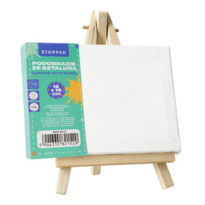 Starpak Canvas with Easel 12x16 cm