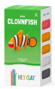 Hey Clay Modelling Compound Ocean Clownfish 3+