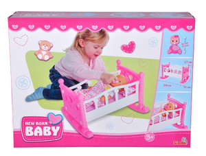 New Born Baby Crib for Baby Dolls 3+