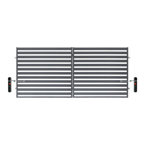 Double Swing Gate Steel 350 x 154 cm