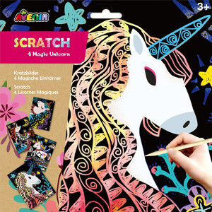 Avenir Scratch 4 Magic Unicorns 3+