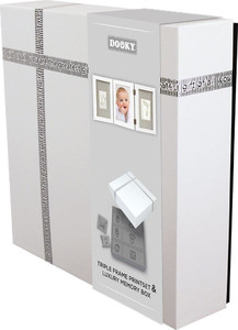 Dooky Gift Set Triple Frame Printset & Luxury Memory Box