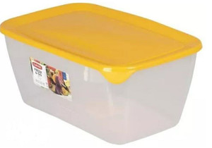 Curver Food Container Fresh & Go 5l, yellow/transparent