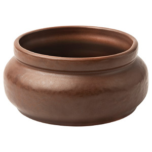 MÄVINN Bowl, brown/ceramic, 16 cm