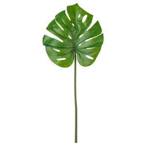 SMYCKA Artificial leaf, monstera, green, 80 cm