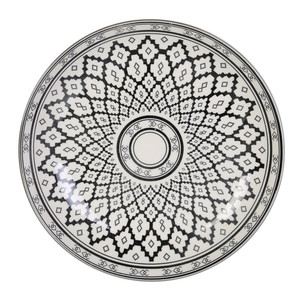 Plate Mirage Dark 25cm