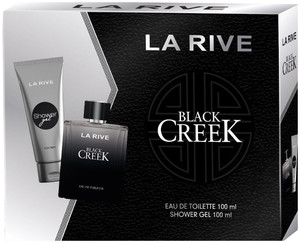 La Rive for Men Gift Set for Men Black Creek - Eau de Toilette & Shower Gel