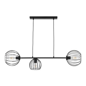 Pendant Lamp Madam 3x E27, black