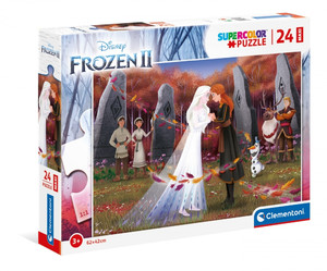 Clementoni Supercolor Children's Puzzle Maxi Frozen 2 24pcs 3+