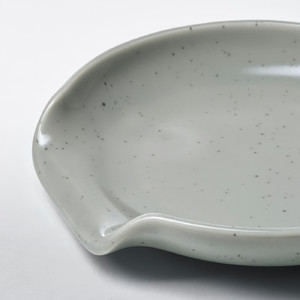 RÖDSYRA Spoonrest, light grey-blue, 12 cm