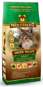 Wolfsblut Dog Food Adult Green Valley Lamb, Salmon & Potato 15kg