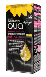 Garnier Olia Permanent Hair Colour no. 1.10 Black Sapphire