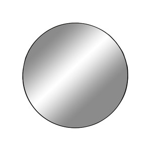 Mirror Jersey 60cm, round, black