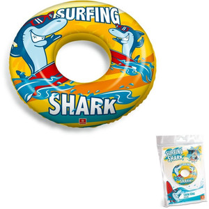 Mondo Inflatable Swim Ring Surfing Shark 2+