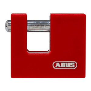 Abus Padlock 70 mm, red