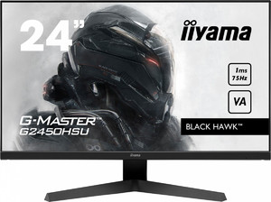 Iiyama 23.8" Monitor VA, FHD, 75Hz, 1ms, Freesync, HDMI, DP, 2x2W G2450HSU-B1