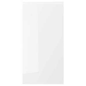 VOXTORP Door, high-gloss white, 40x80 cm